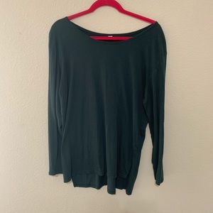 Dark olive Top.  Size M
